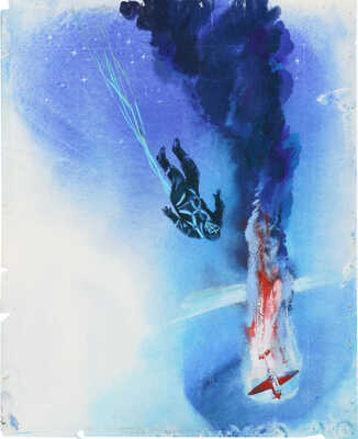 Мочалов Владимир Георгиевич. Иллюстрация к книге А. Митяева «В холодном море» (М.: Малыш, 1986, с. 16-17)